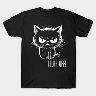 Fluff Off Cat T-Shirt